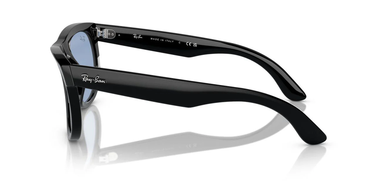 Gafas De Sol Ray-Ban RBR0502 Celeste/Negro - Image 3