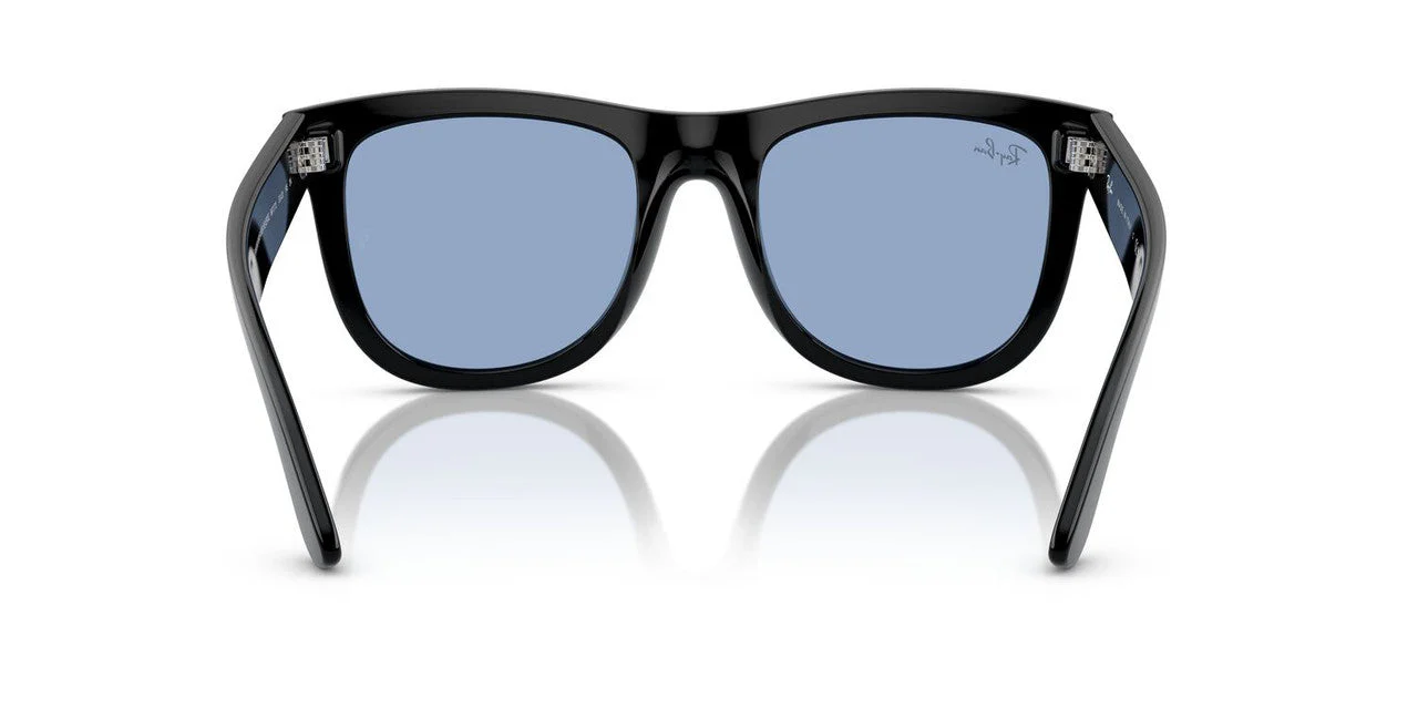 Gafas De Sol Ray-Ban RBR0502 Celeste/Negro - Image 4