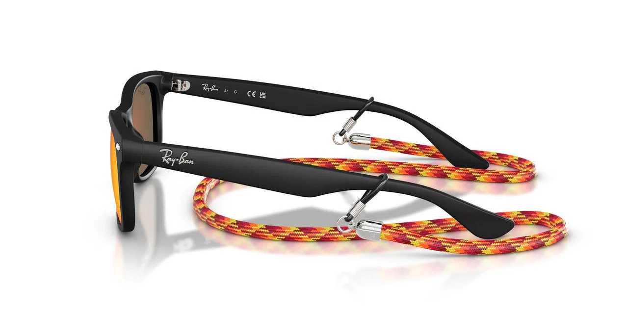 Gafas De Sol Ray-Ban RJ9052S Naranja/Negro - Image 3