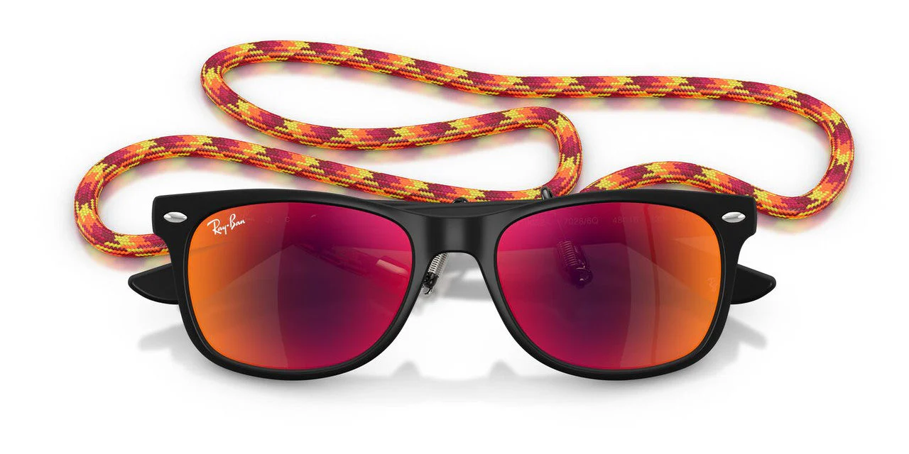 Gafas De Sol Ray-Ban RJ9052S Naranja/Negro - Image 5