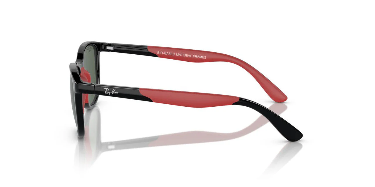 Gafas De Sol Ray-Ban RJ9077S Verde/Negro - Image 3
