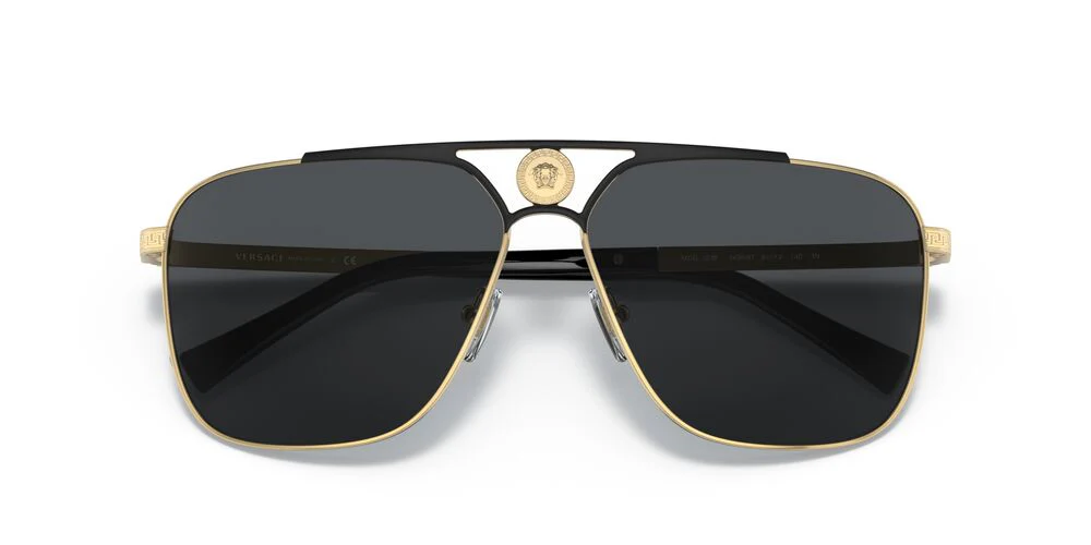 Gafas De Sol Versace VE2238 Gris/Dorado - Image 5