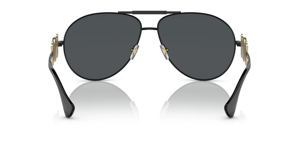 Gafas De Sol Versace VE2249 Gris/Negro - Image 4