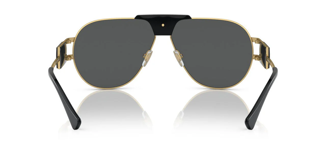 Gafas De Sol Versace VE2252 Gris/Dorado - Image 4