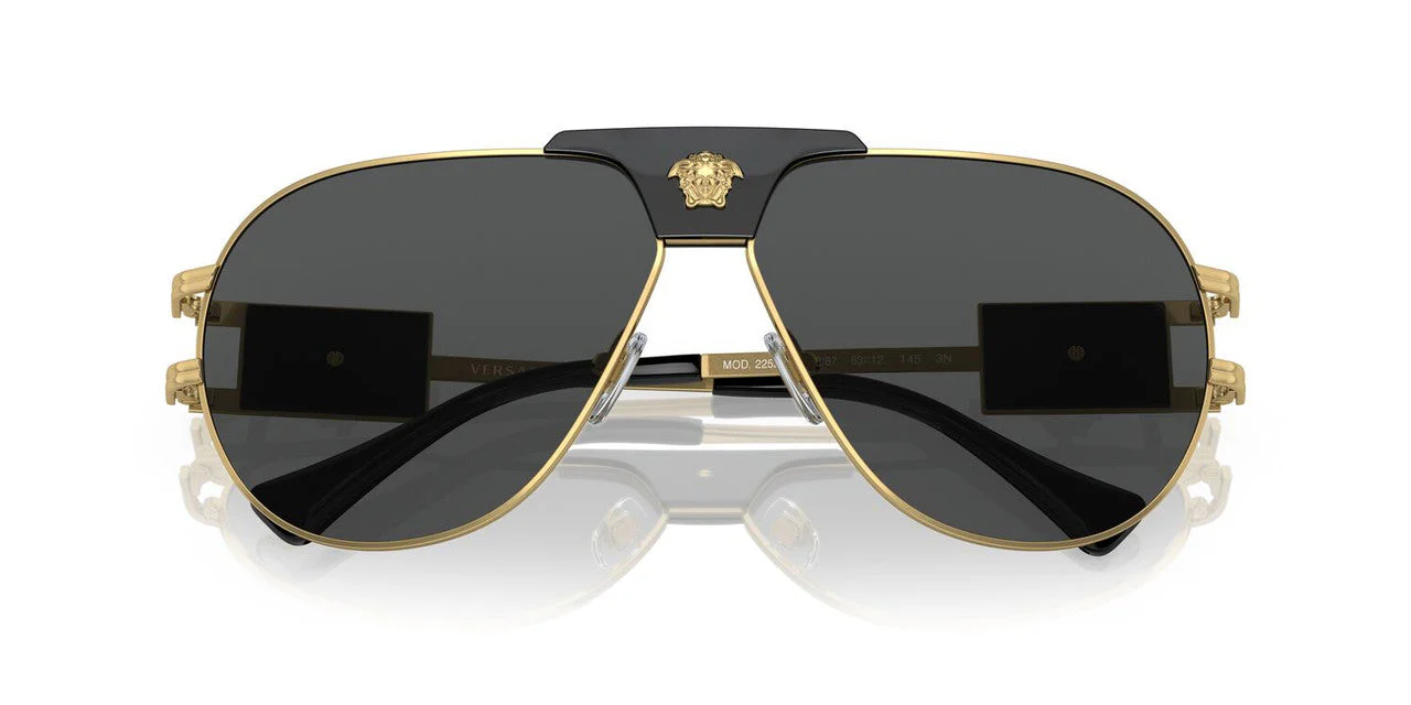 Gafas De Sol Versace VE2252 Gris/Dorado - Image 5