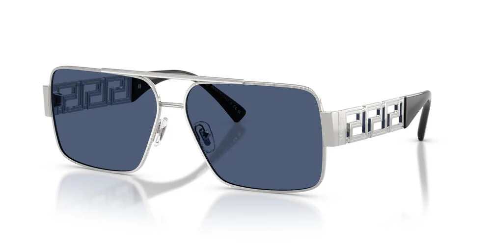 Gafas De Sol Versace VE2290 Azul/Plateado - Image 2