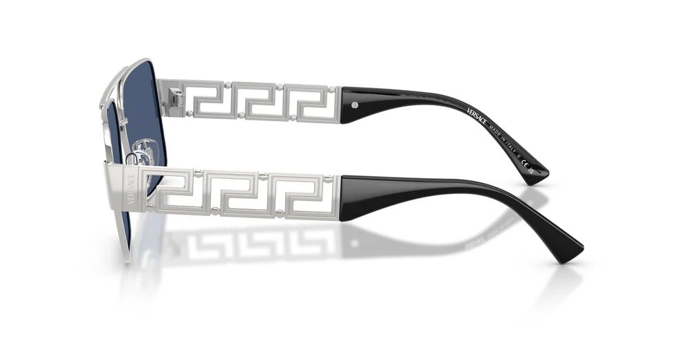 Gafas De Sol Versace VE2290 Azul/Plateado - Image 3