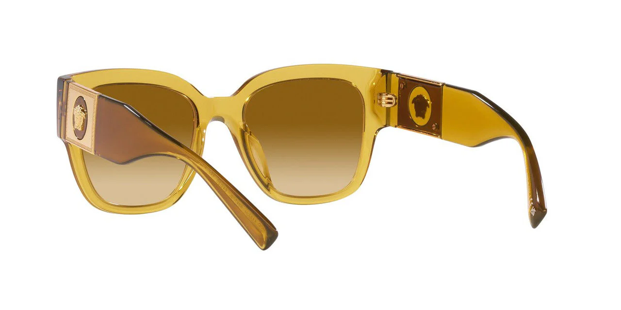 Gafas De Sol Versace VE4437U Amarillo/Crema - Image 4