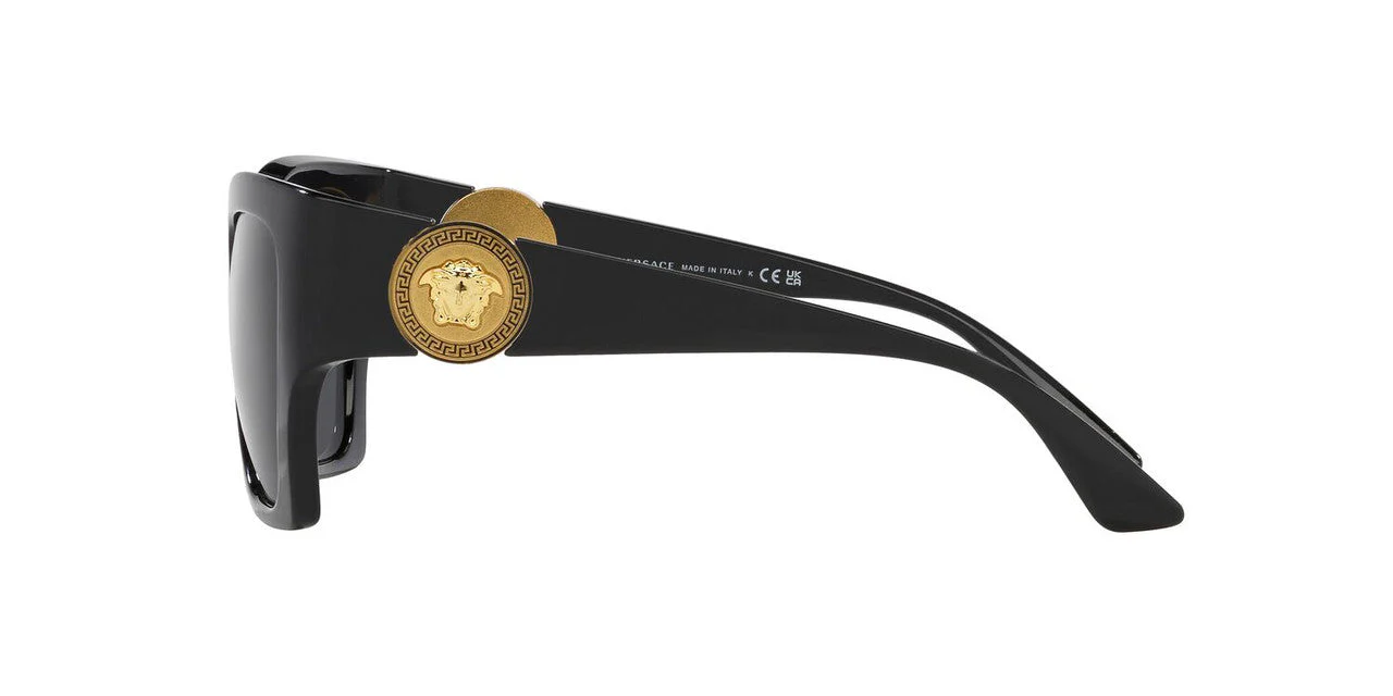 Gafas De Sol Versace VE4452 Gris/Negro - Image 3