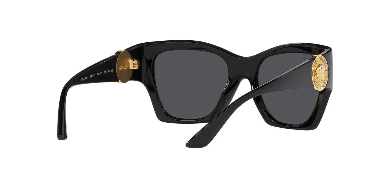 Gafas De Sol Versace VE4452 Gris/Negro - Image 5