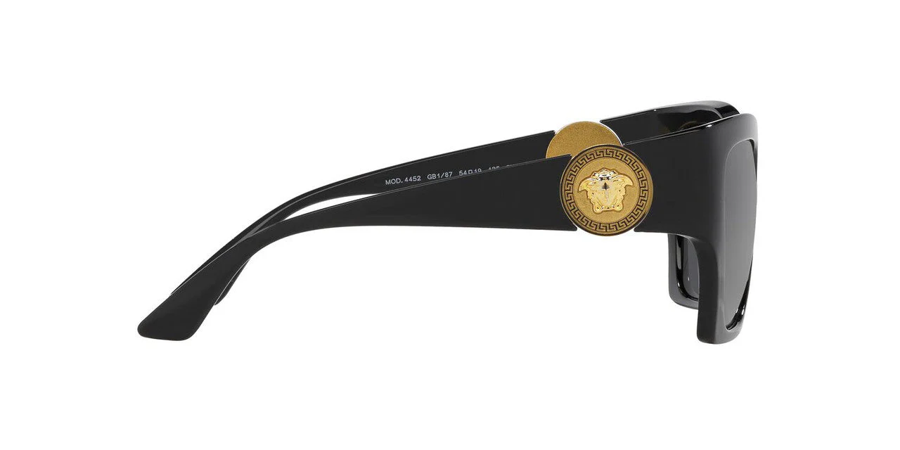 Gafas De Sol Versace VE4452 Gris/Negro - Image 6