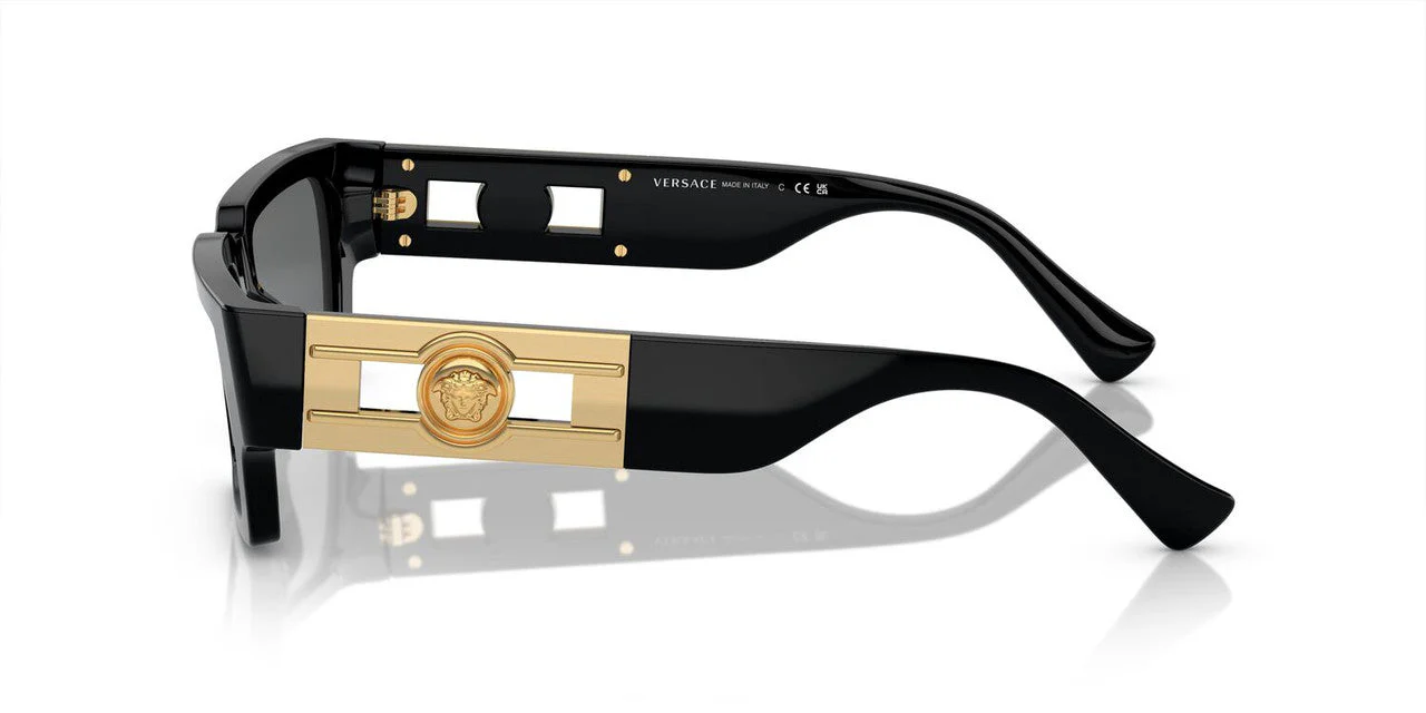Gafas De Sol Versace VE4459 Gris/Negro - Image 3