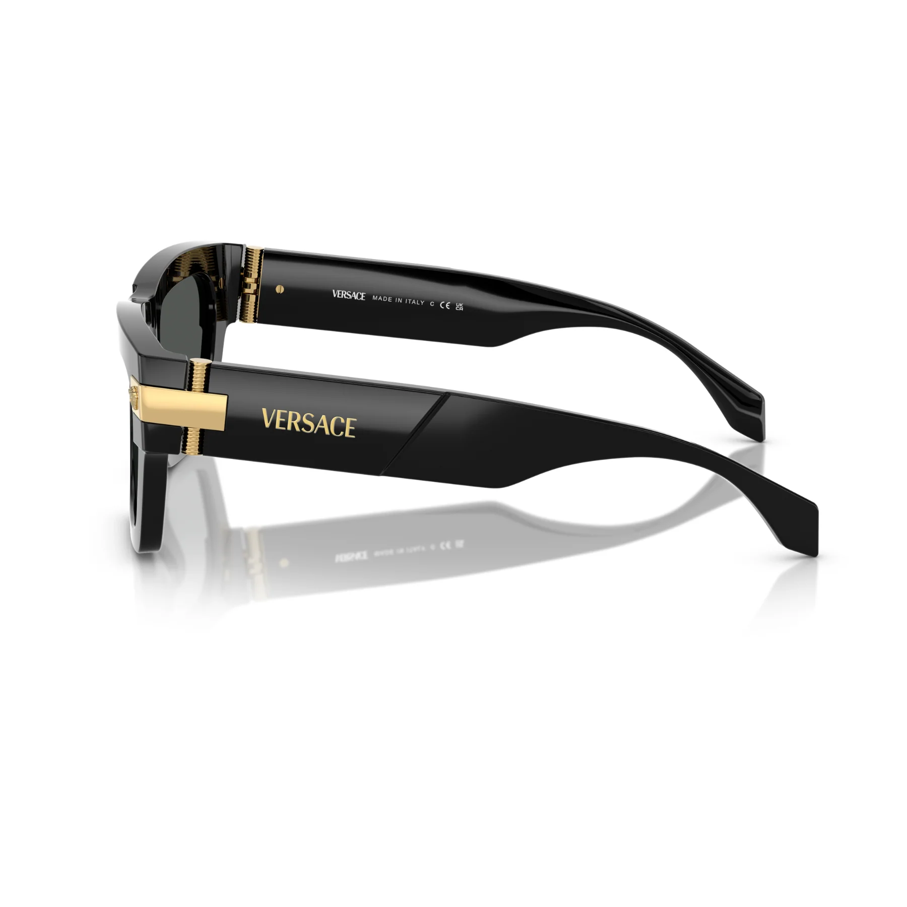 Gafas De Sol Versace VE4464 Gris/Negro - Image 3