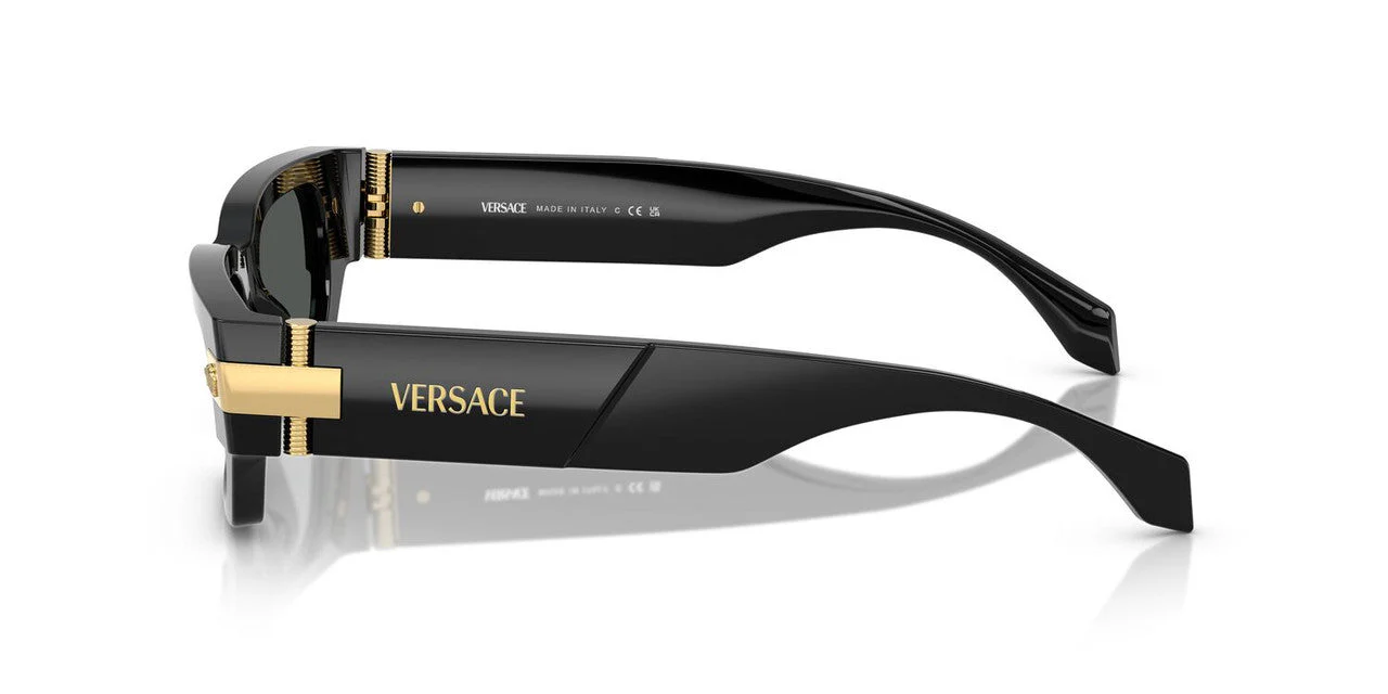 Gafas De Sol Versace VE4465 Gris/Negro - Image 6