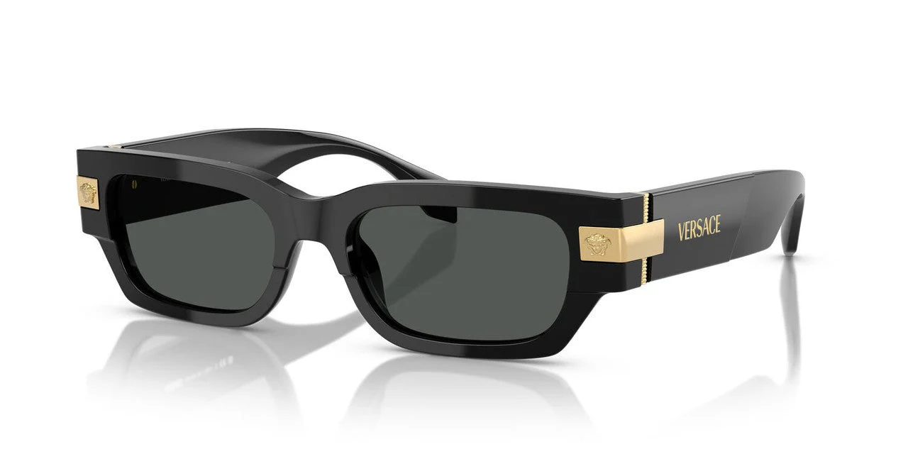 Gafas De Sol Versace VE4465 Gris/Negro - Image 7