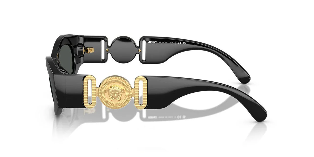 Gafas De Sol Versace VE4480U Gris/Negro - Image 3