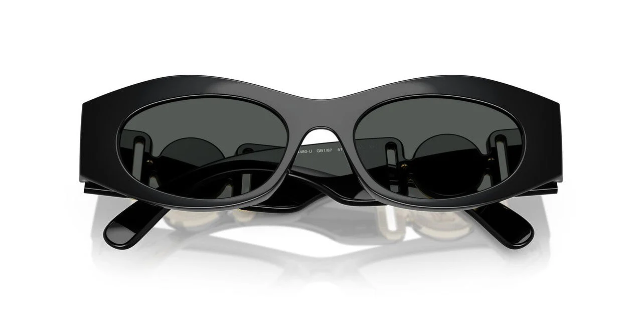 Gafas De Sol Versace VE4480U Gris/Negro - Image 5
