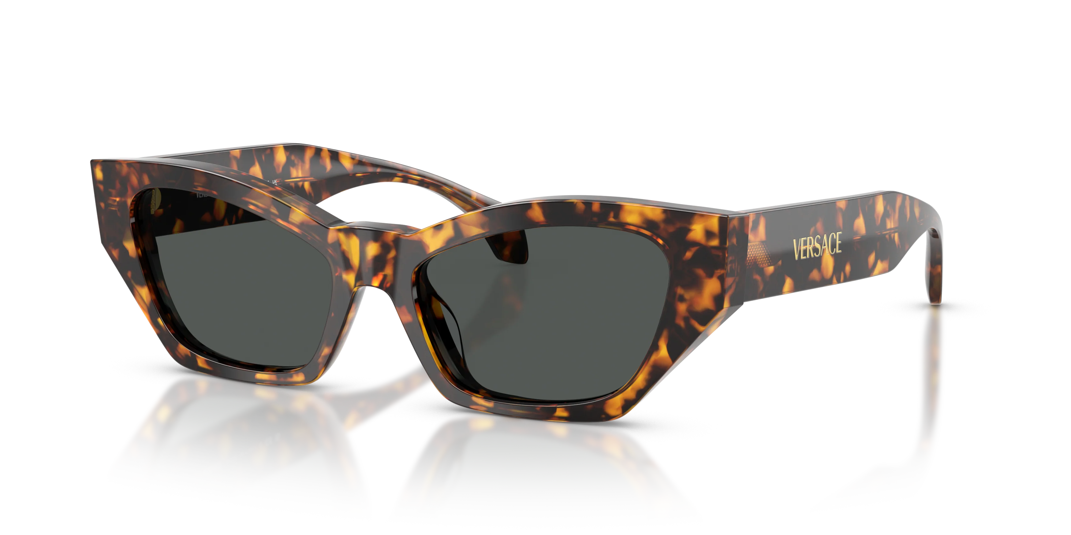Gafas De Sol Versace VE4488U Gris/Havana - Image 2