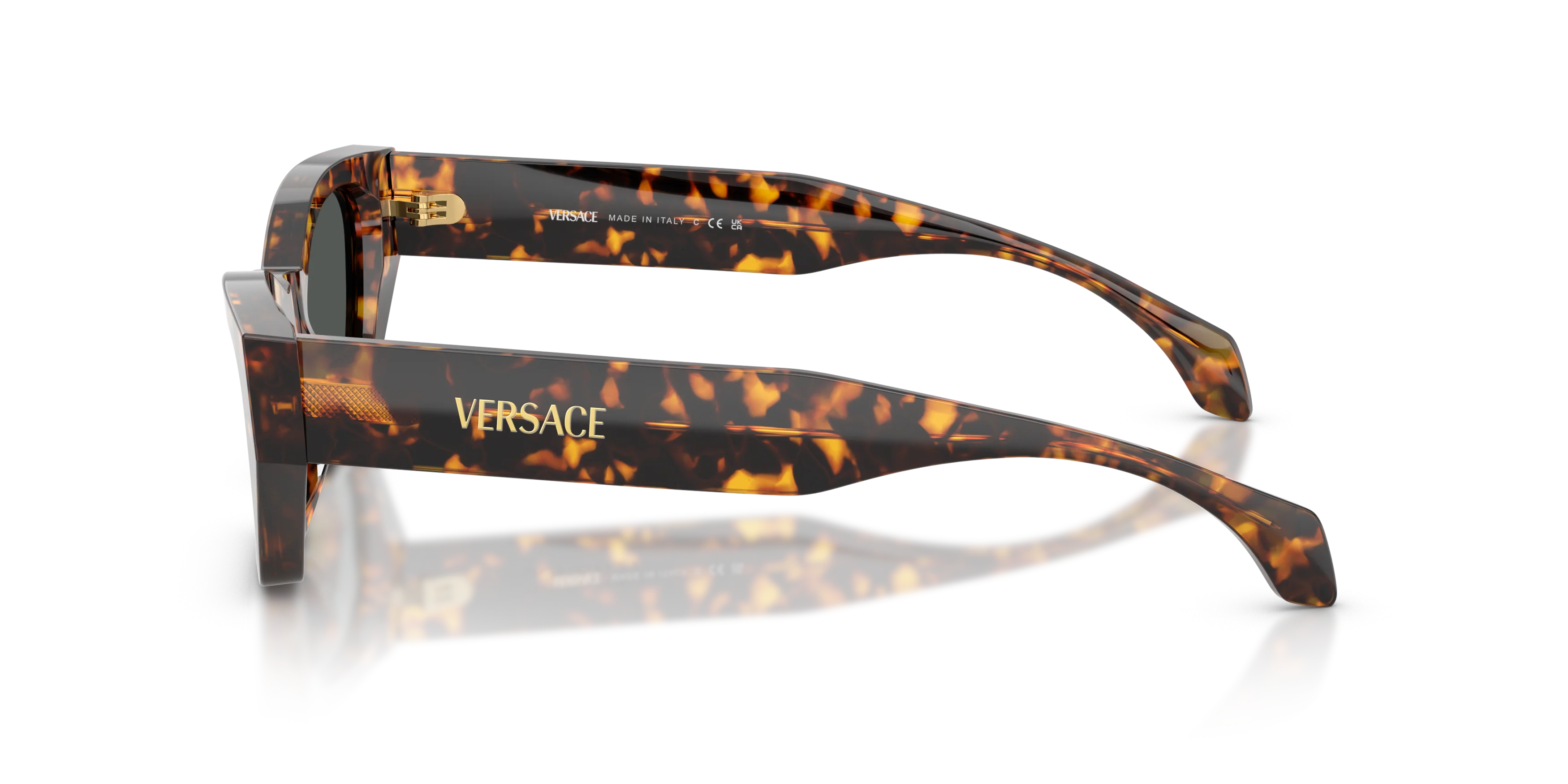 Gafas De Sol Versace VE4488U Gris/Havana - Image 3