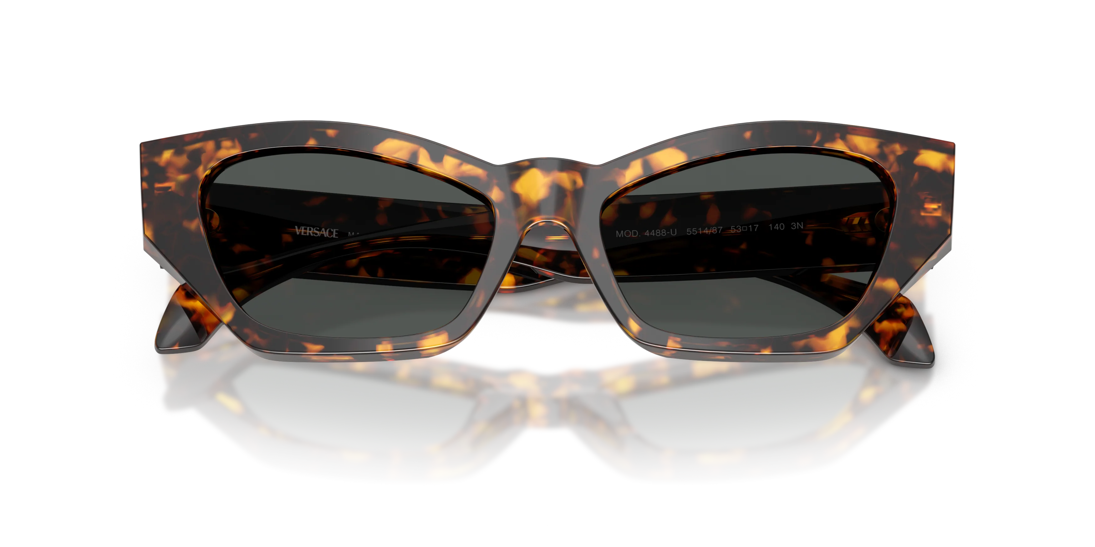 Gafas De Sol Versace VE4488U Gris/Havana - Image 5