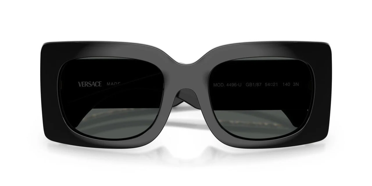 Gafas De Sol Versace VE4496U Gris/Negro - Image 5