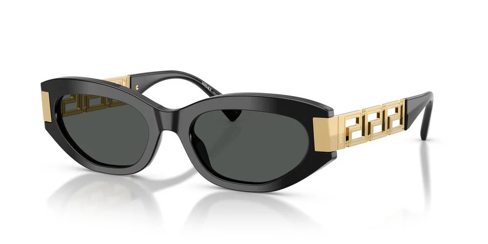 Gafas De Sol Versace VE4501 Gris/Negro - Image 2