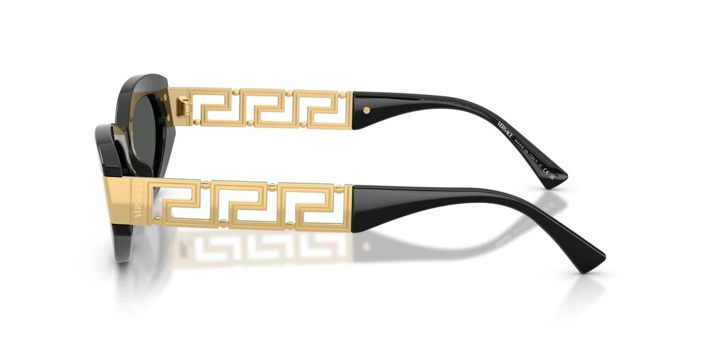 Gafas De Sol Versace VE4501 Gris/Negro - Image 3