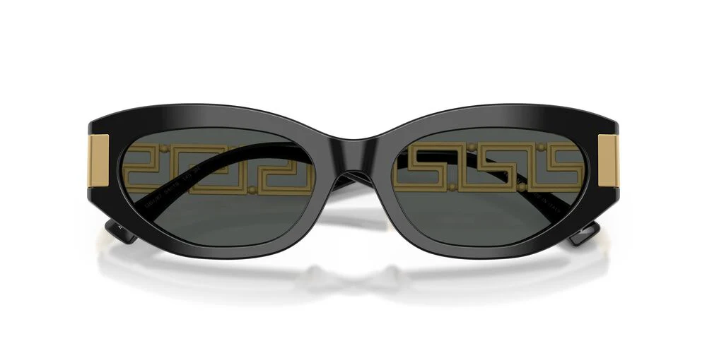 Gafas De Sol Versace VE4501 Gris/Negro - Image 5