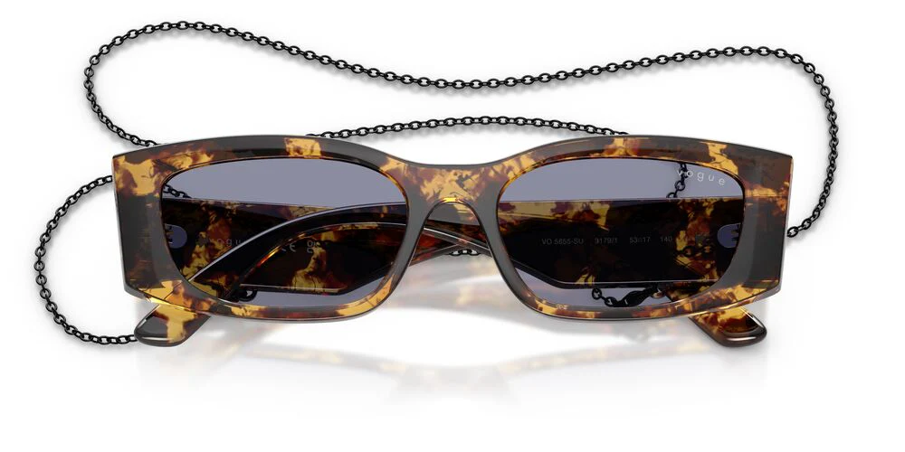 Gafas De Sol Vogue Eyewear VO5655S Gris/Crema - Image 5