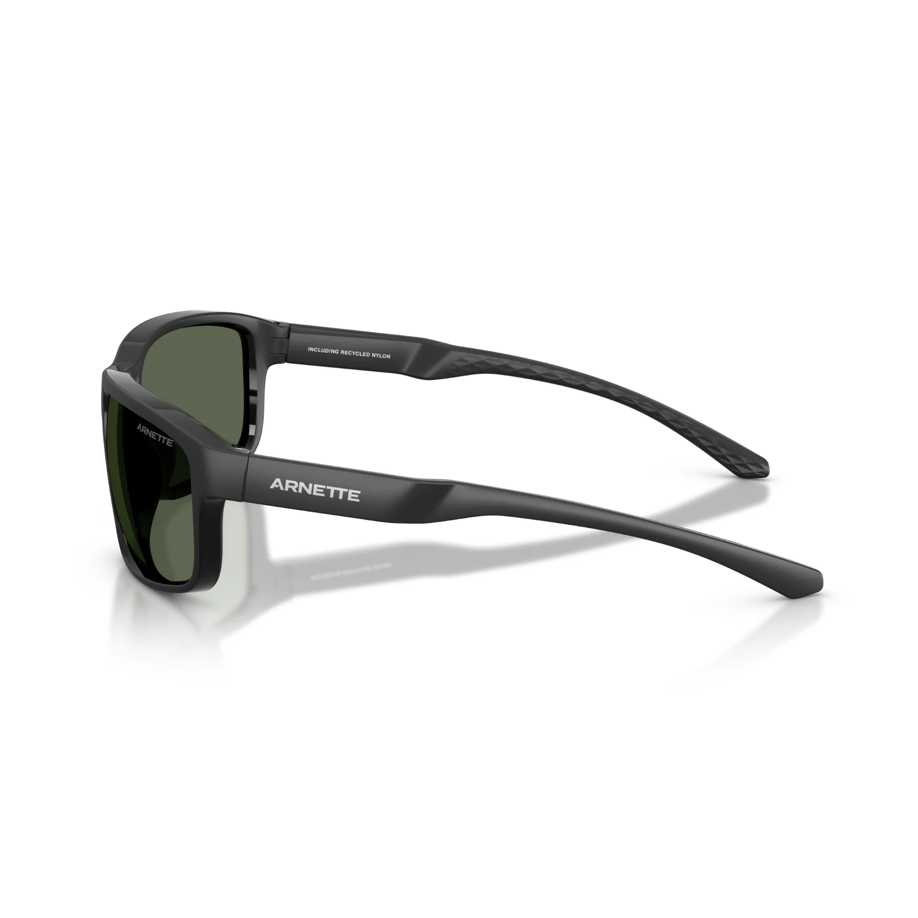 Gafas De Sol Arnette AN4373 Matte Recycled Black Verde/Negro - Image 4