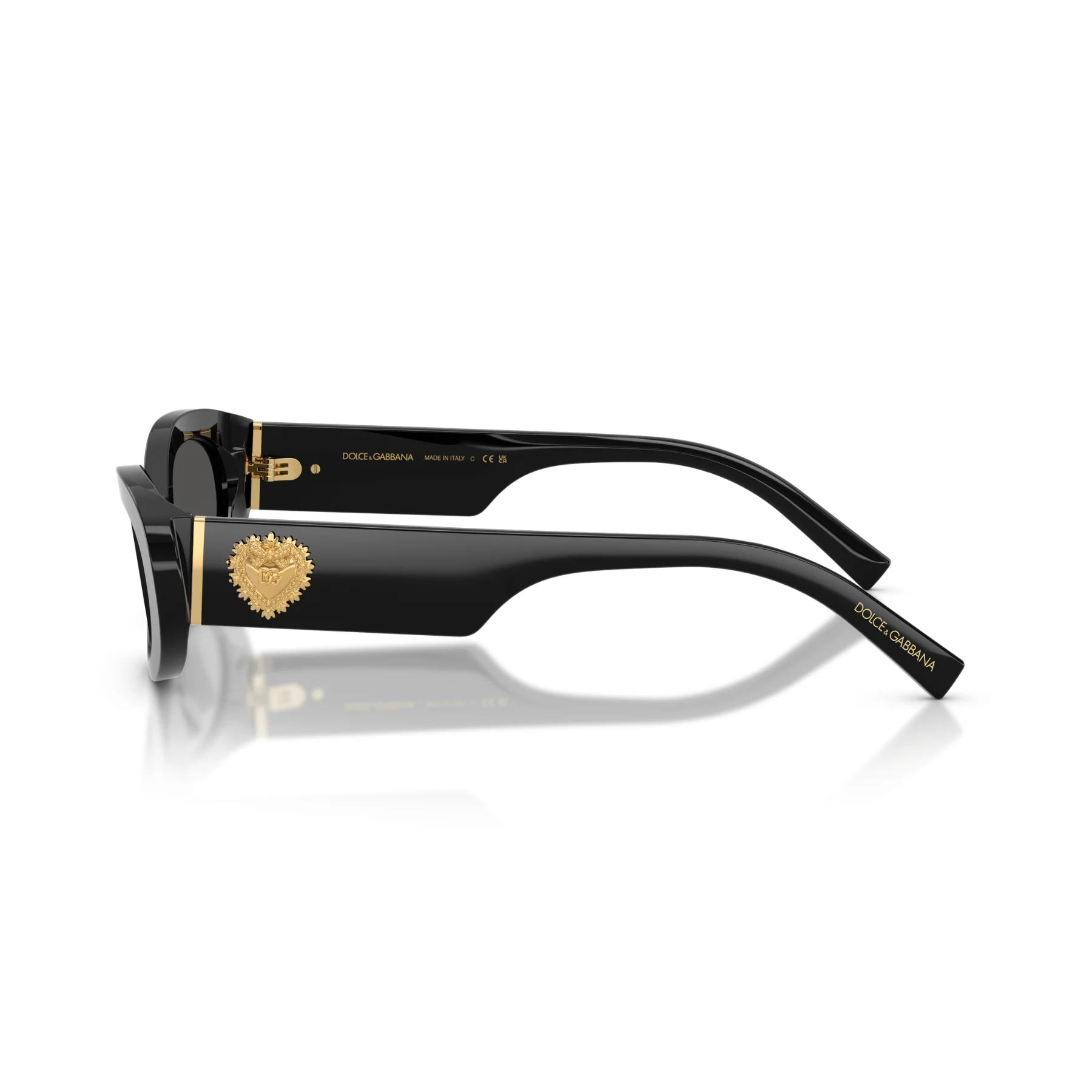 Gafas De Sol Dolce & Gabbana DG4537 Black Dark Grey Negro Mujer Gris/Negro - Image 3