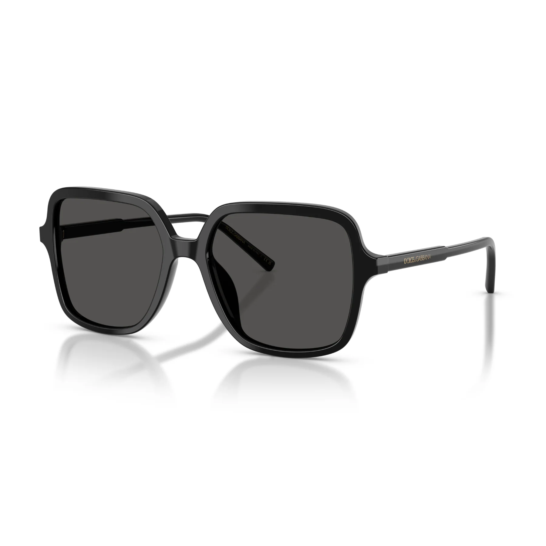 Gafas De Sol Dolce & Gabbana DG4539 Black Dark Grey Gris/Negro - Image 2