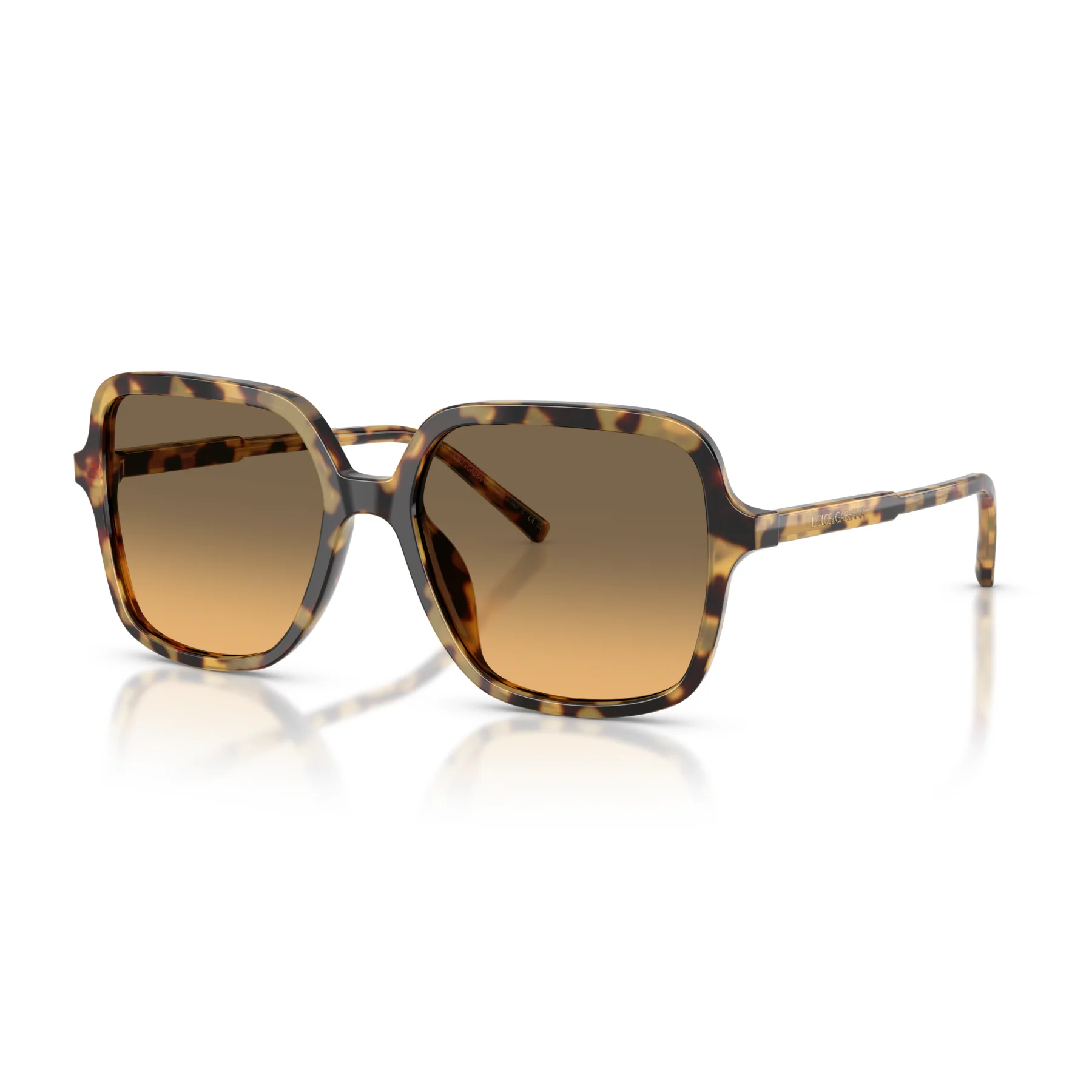 Gafas De Sol Dolce & Gabbana DG4539 Yellow Havana Yellow Gradient Grey Gris/Sin Color - Image 2