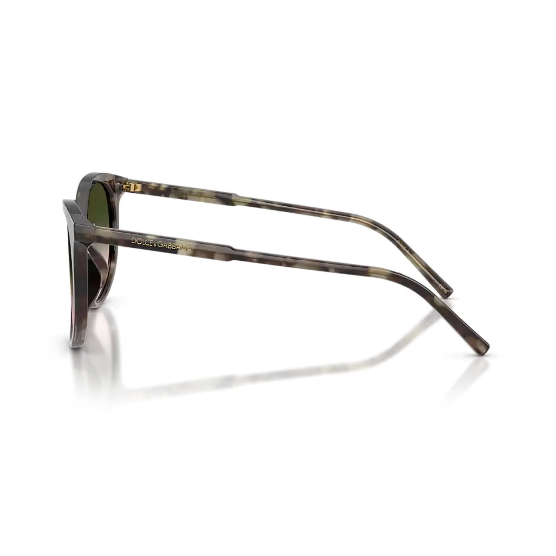 Gafas De Sol Dolce & Gabbana DG4540 Green Havana Light Brown Gradient Green Verde/Verde - Image 3
