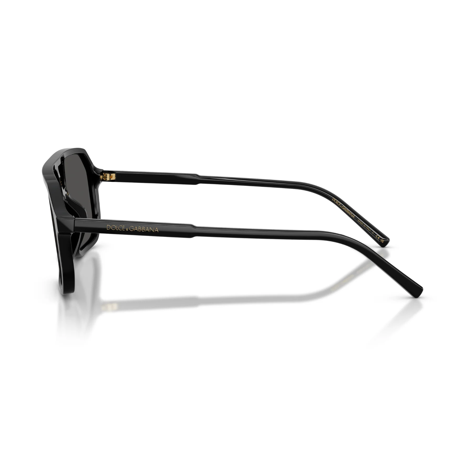 Gafas De Sol Dolce & Gabbana DG4541 Black Dark Grey Gris/Negro - Image 3