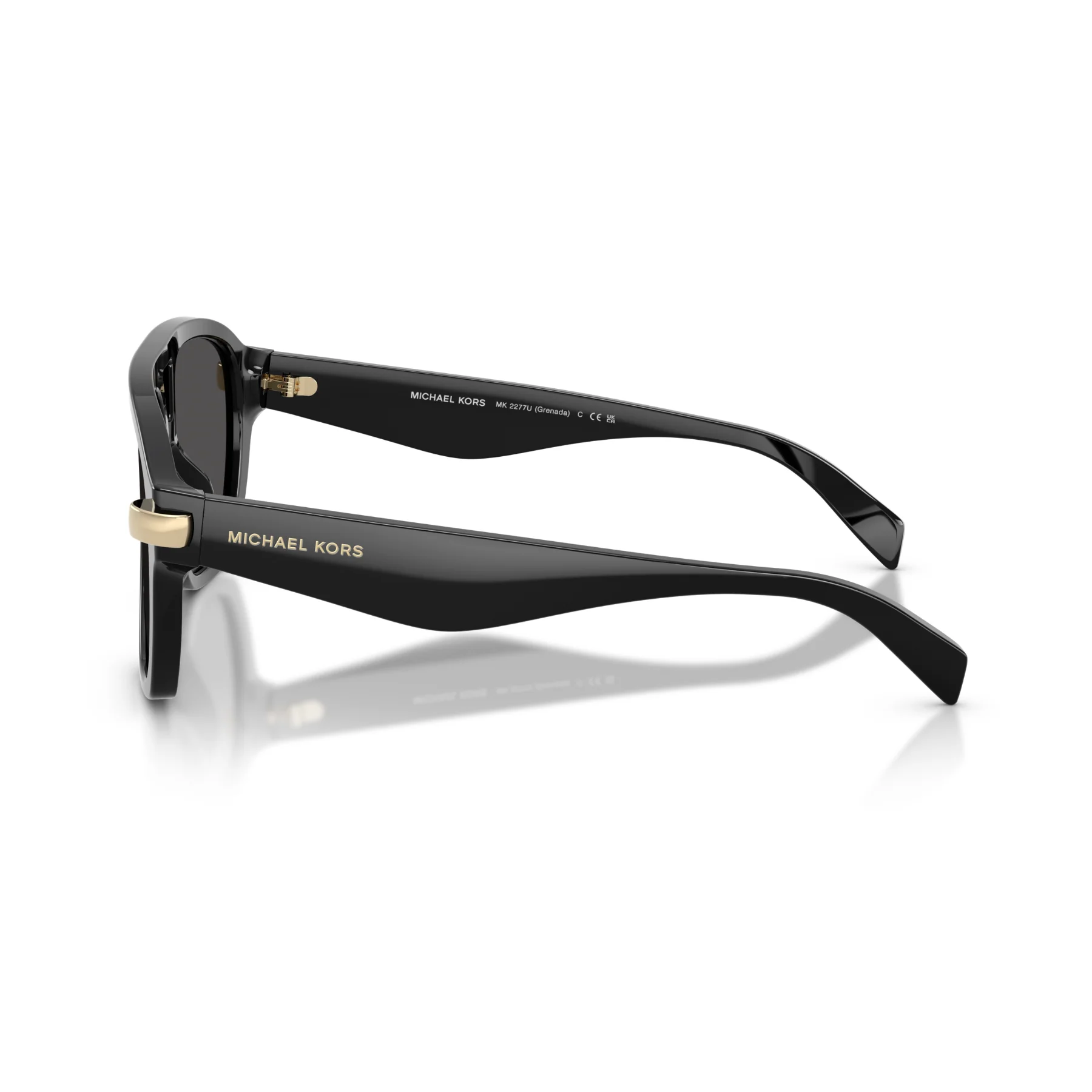 Gafas De Sol Michael Kors MK2277U Grenada Black Grey Mono Negro Gris/Negro - Image 3