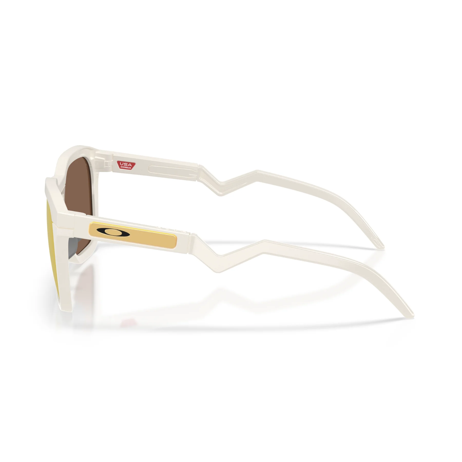 Lentes De Sol Oakley OO9533 Hstn Sq Matte Mist Prizm 24K Polarized Rojo/Gris - Image 3