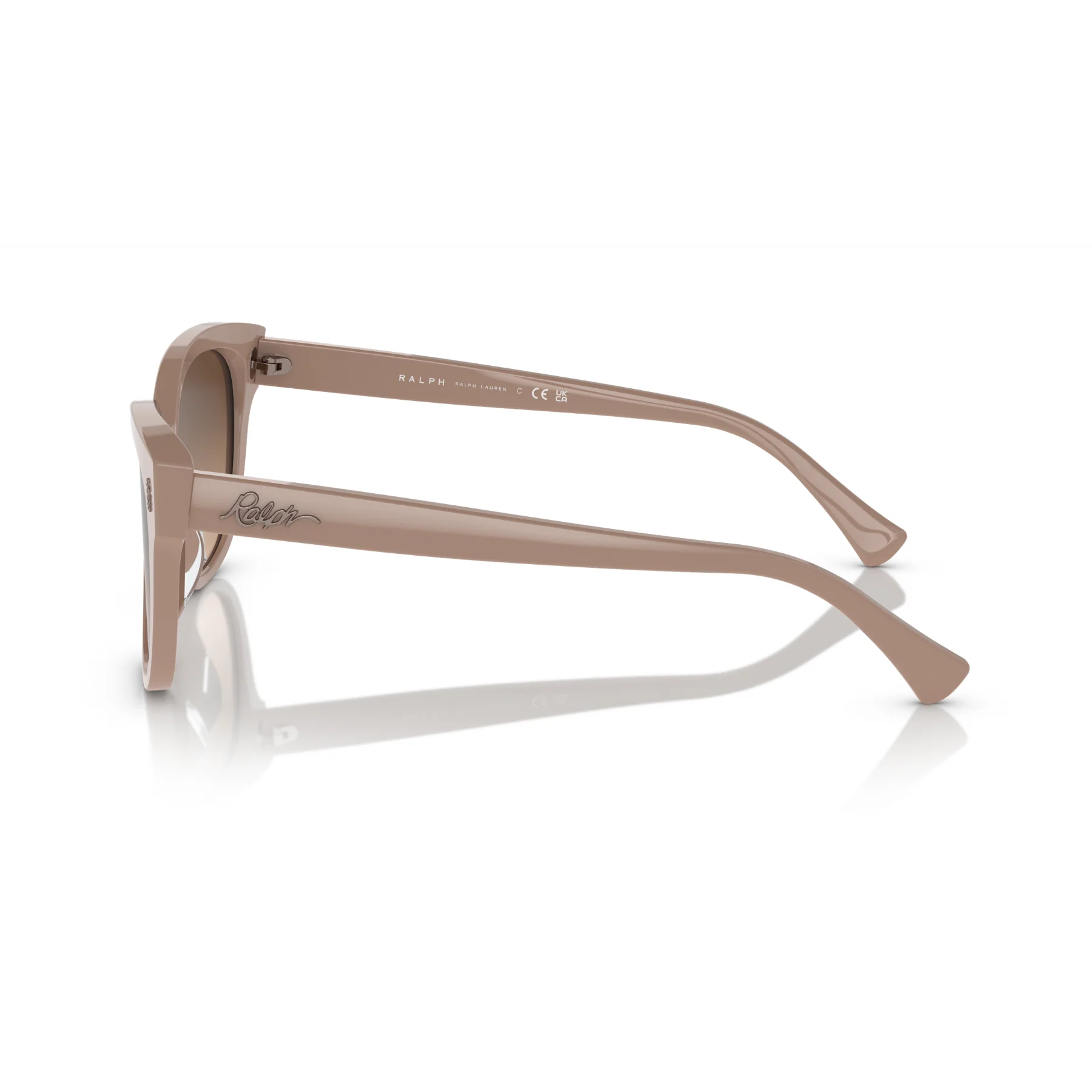 Gafas De Sol Ralph RA5305U Shiny Solid Beige Brown Beige Café/Beige - Image 3