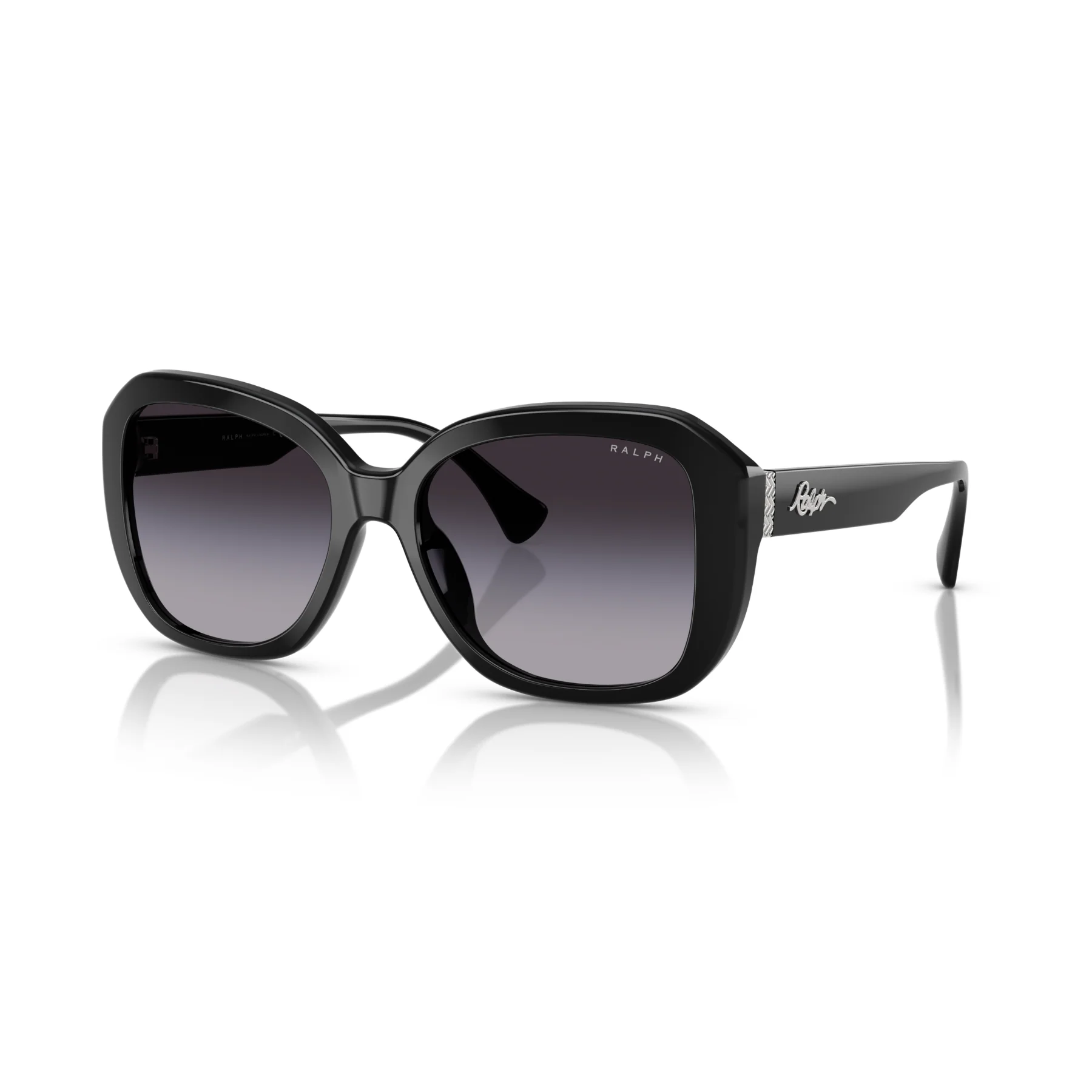 Gafas De Sol Ralph RA5321U Shiny Black Gradient Grey Gris/Negro - Image 2