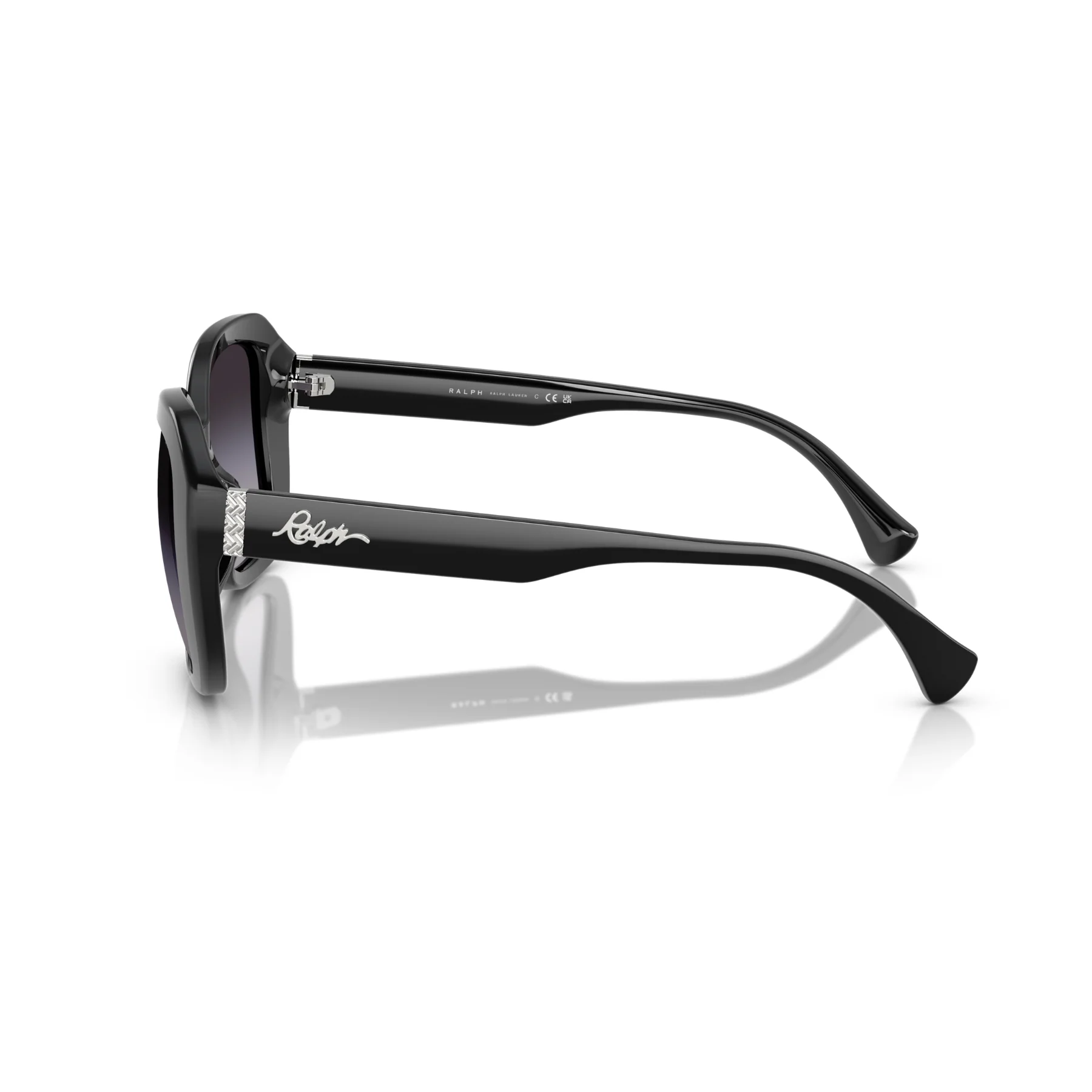 Gafas De Sol Ralph RA5321U Shiny Black Gradient Grey Gris/Negro - Image 3
