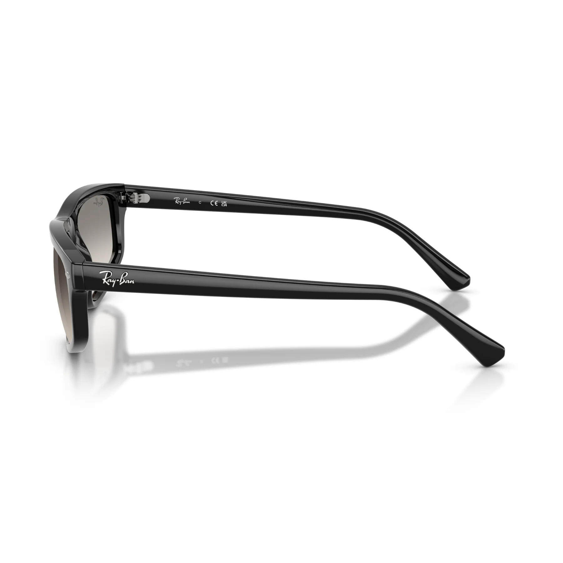 Gafas De Sol Ray-Ban RB2225 Black Clear Gradient Gris/Negro - Image 4