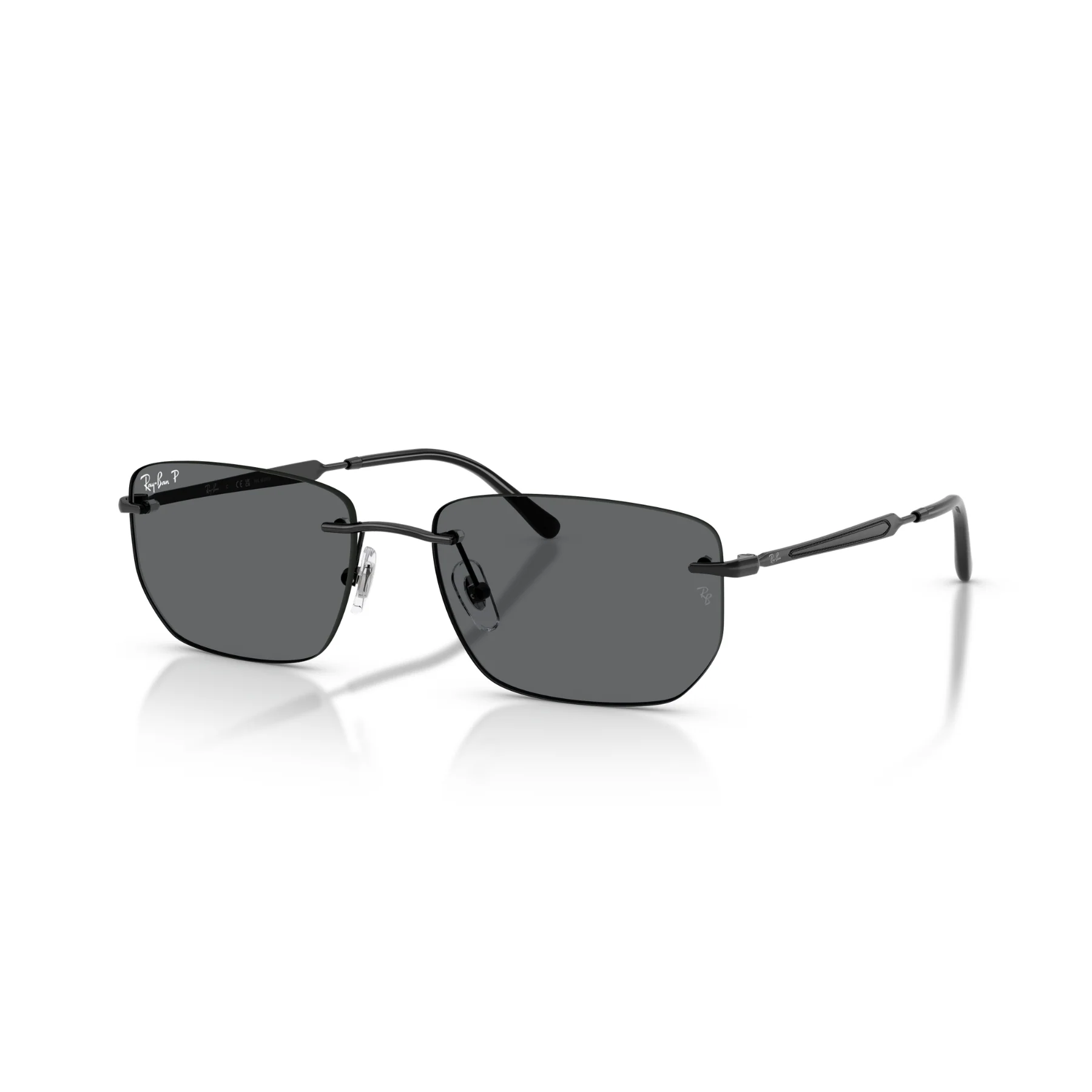 Gafas De Sol Ray-Ban RB3768 Black Dark Grey Pola Gris/Negro - Image 2