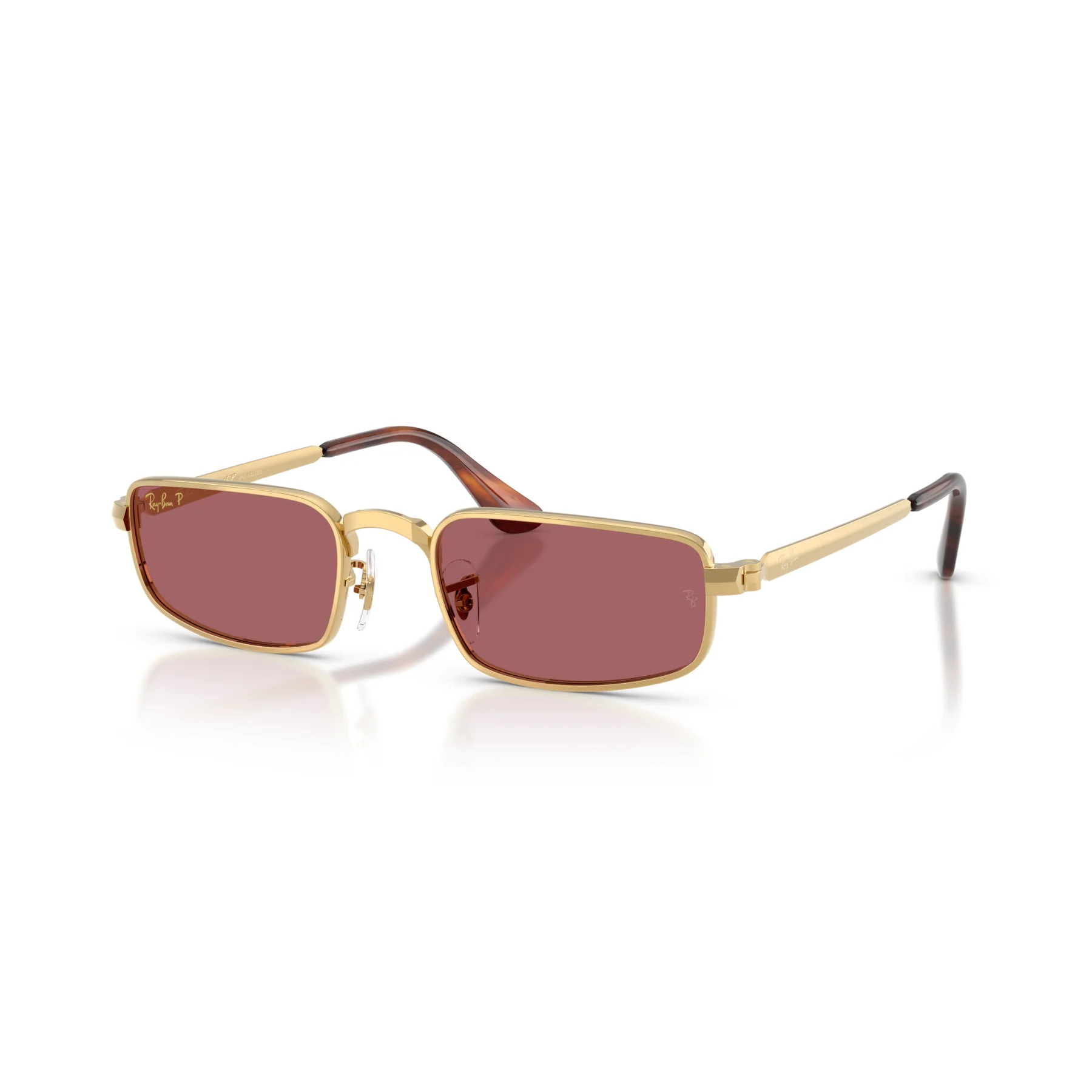 Gafas De Sol Ray-Ban RB3927 Arista Polar Purple Burdeos/Dorado - Image 2