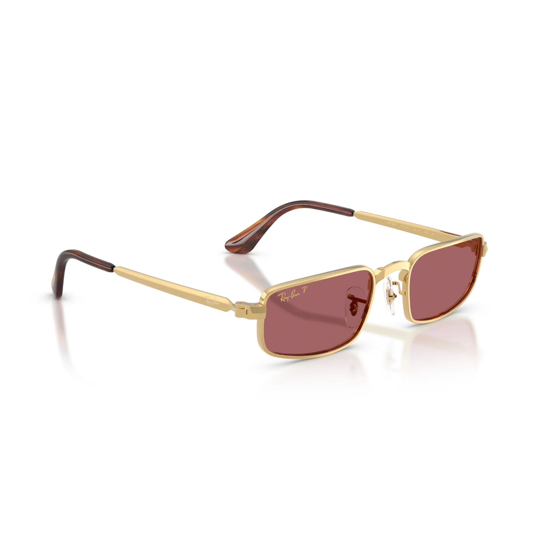 Gafas De Sol Ray-Ban RB3927 Arista Polar Purple Burdeos/Dorado - Image 3
