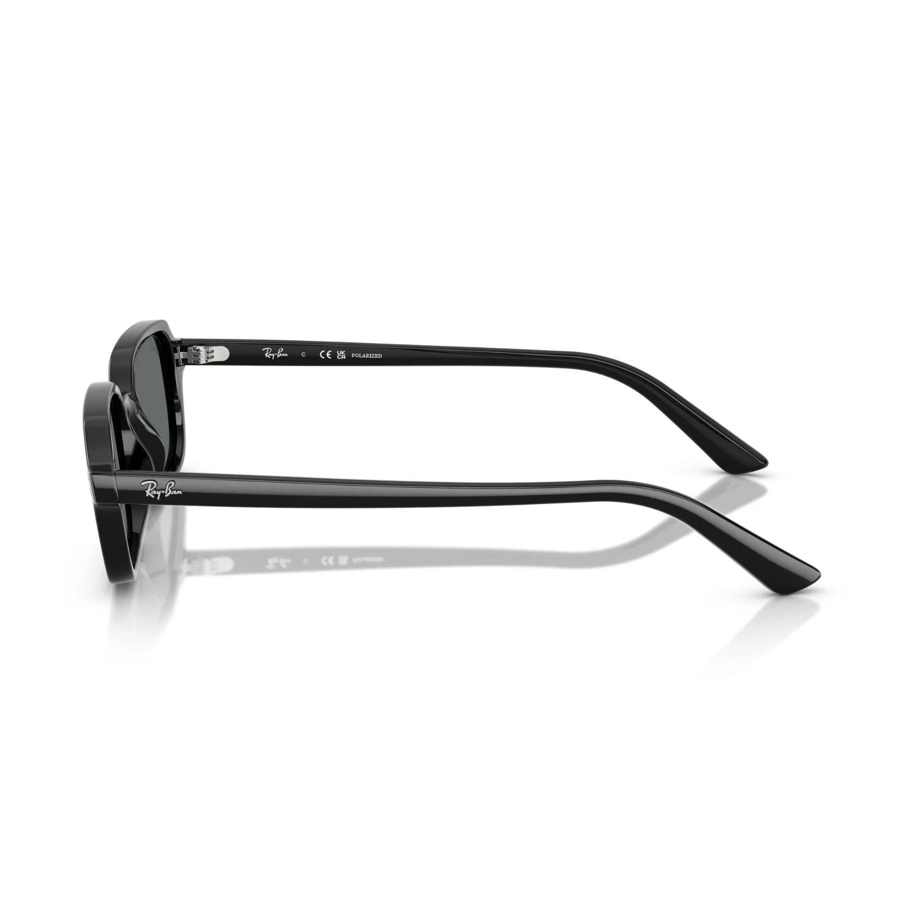 Lentes De Sol Ray-Ban RB4455 Zuri Gris/Negro - Image 4