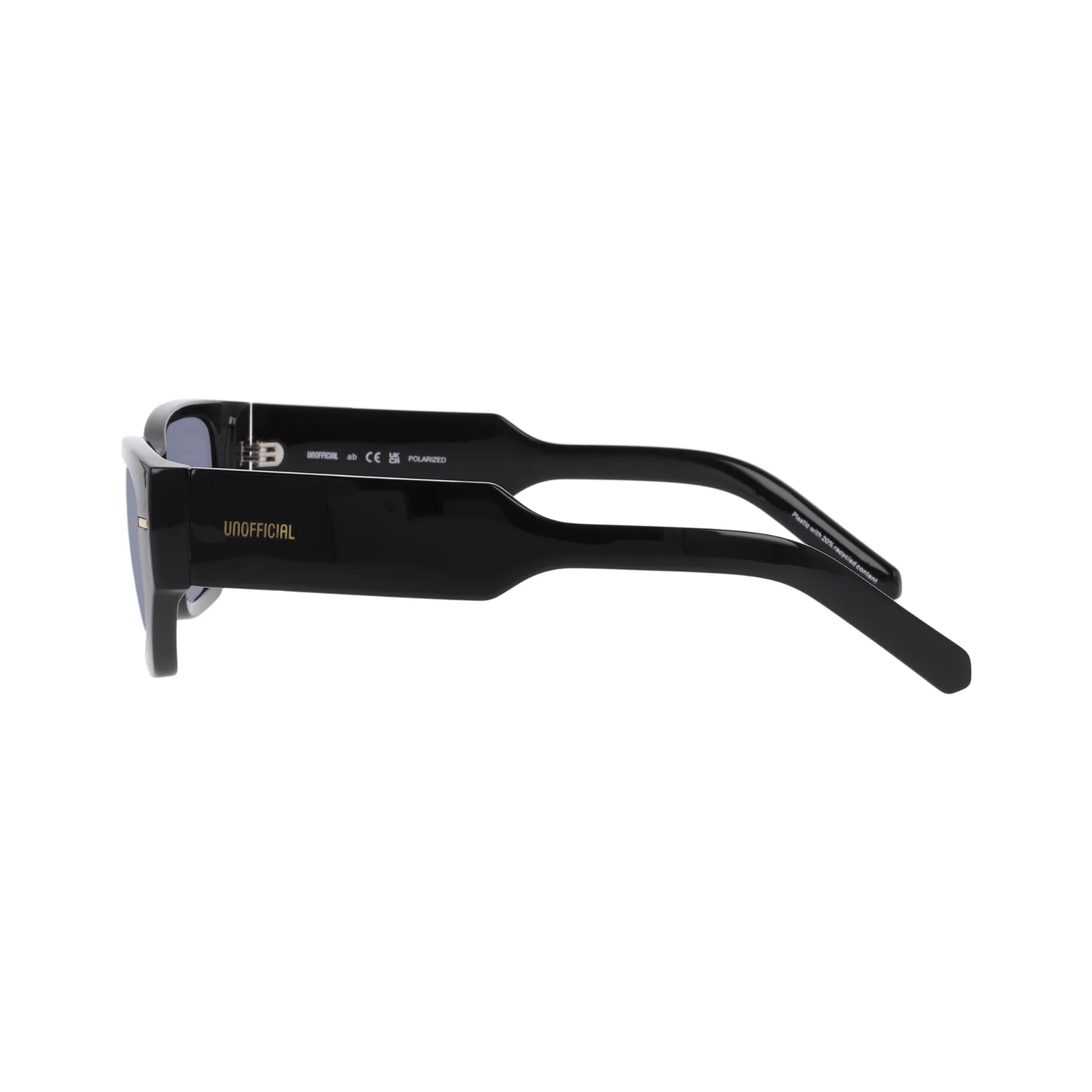 Gafas De Sol Unofficial UO6221 Black Grey Polar Gris/Negro - Image 3