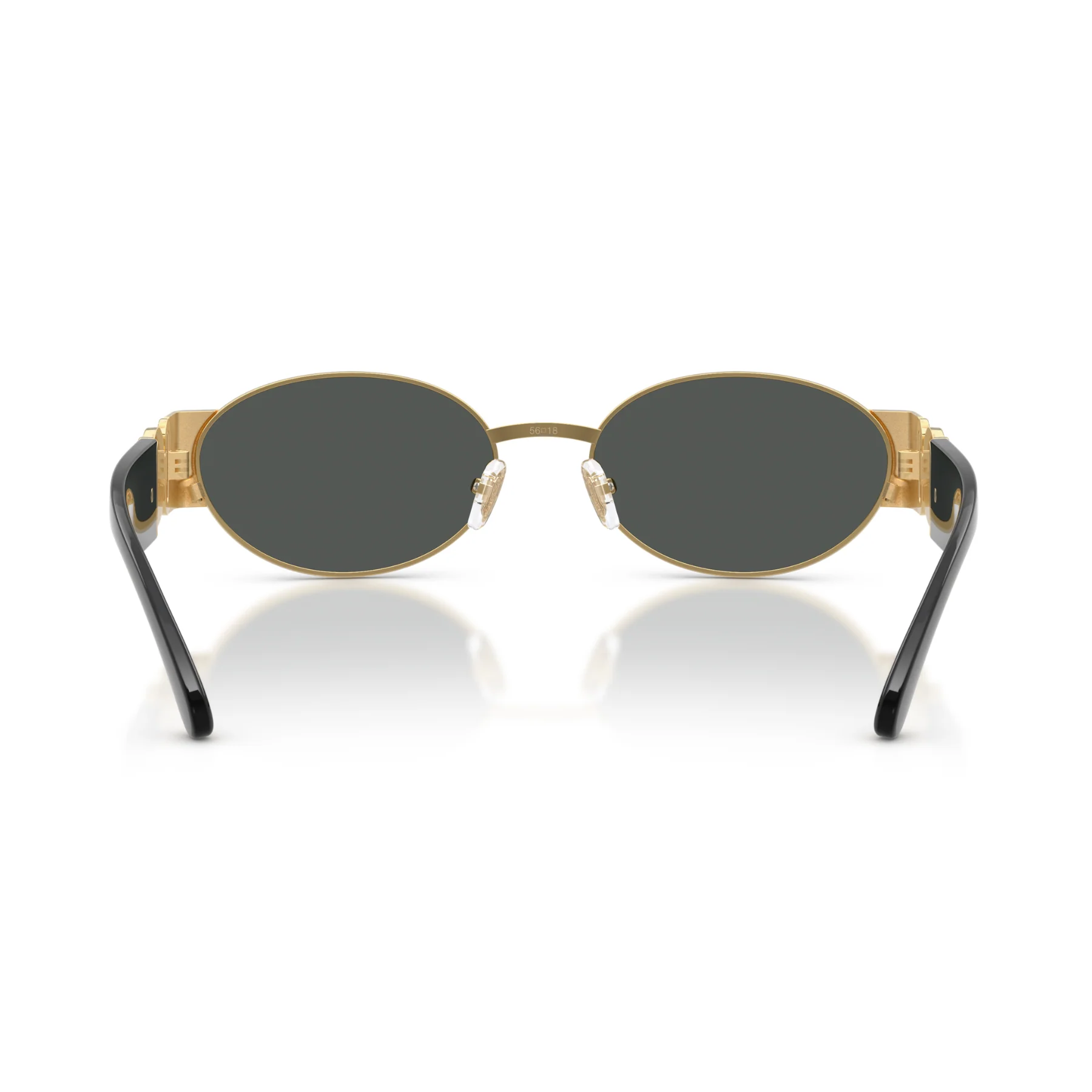 Gafas De Sol Versace VE2299 Gold Dark Grey Gris/Dorado - Image 4
