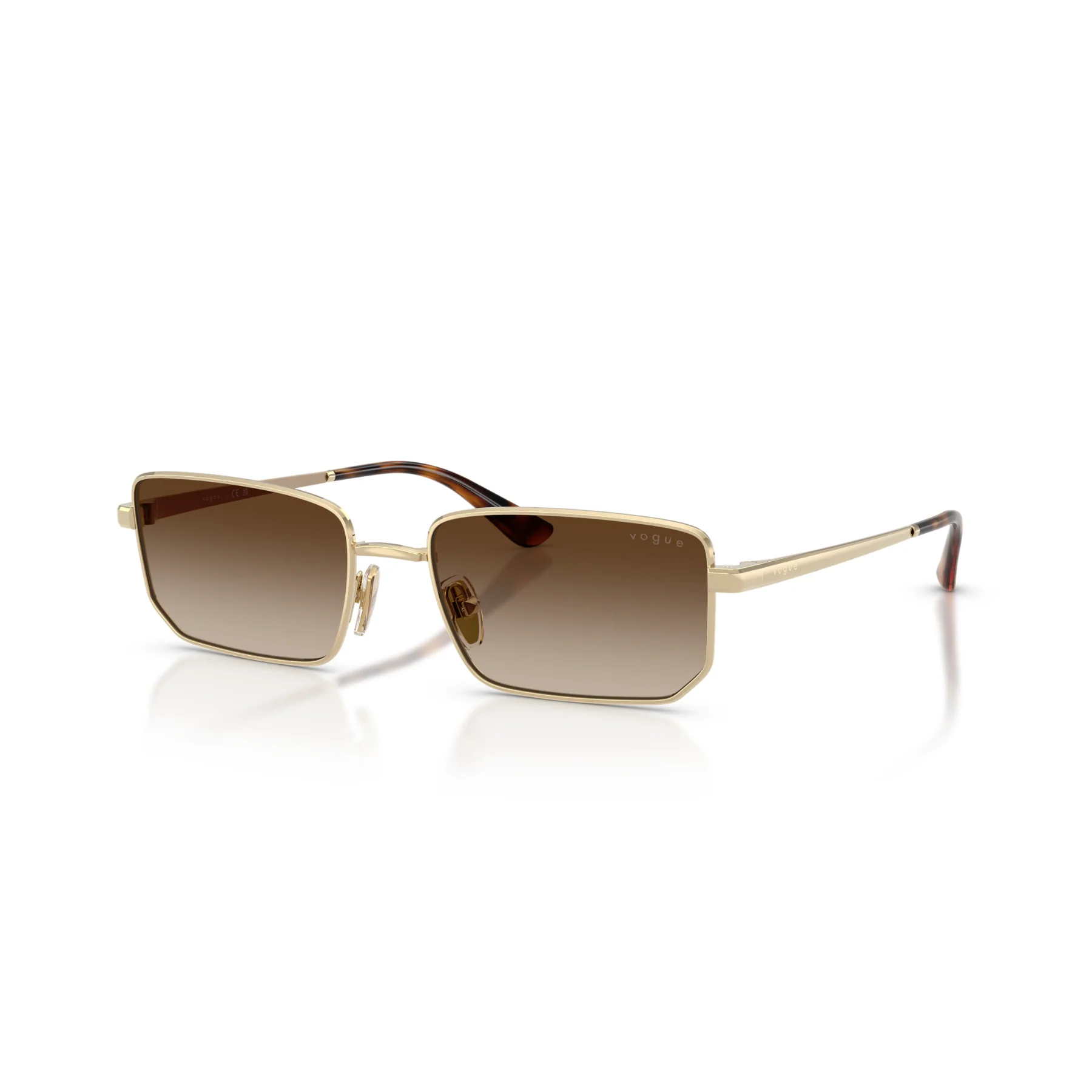Gafas De Sol Vogue Eyewear VO4352S Pale Gold Brown Gradient Café/Dorado - Image 2