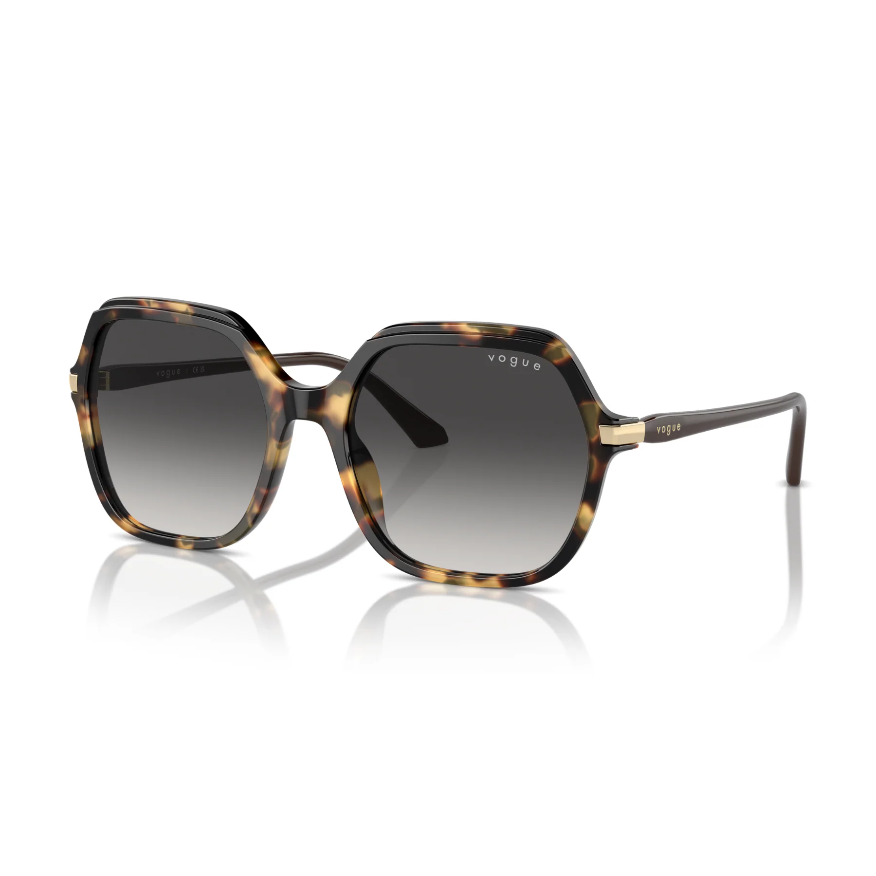 Gafas De Sol Vogue Eyewear VO5561S Yellow Tortoise Grey Gradient Black Gris/Amarillo - Image 2
