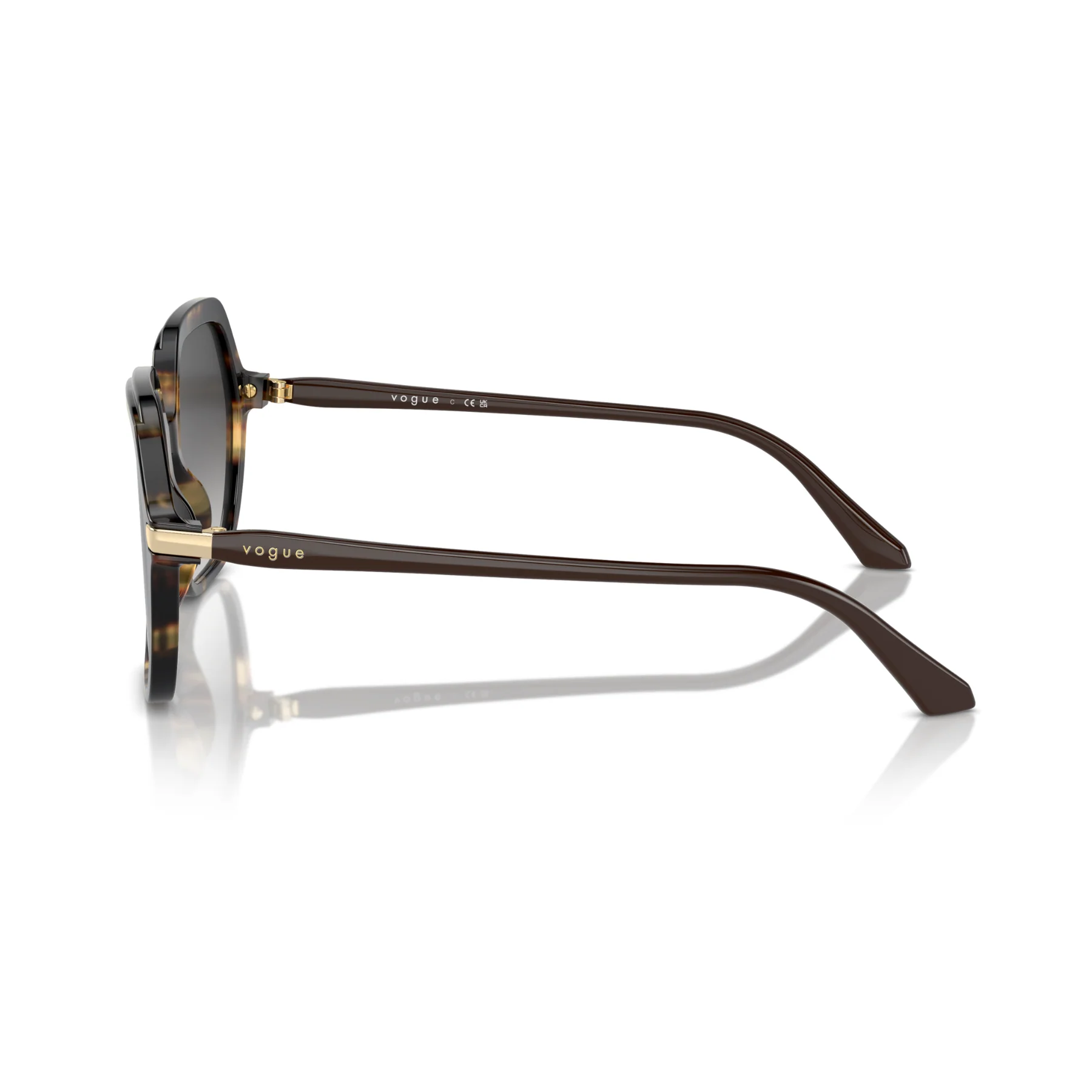 Gafas De Sol Vogue Eyewear VO5561S Yellow Tortoise Grey Gradient Black Gris/Amarillo - Image 4